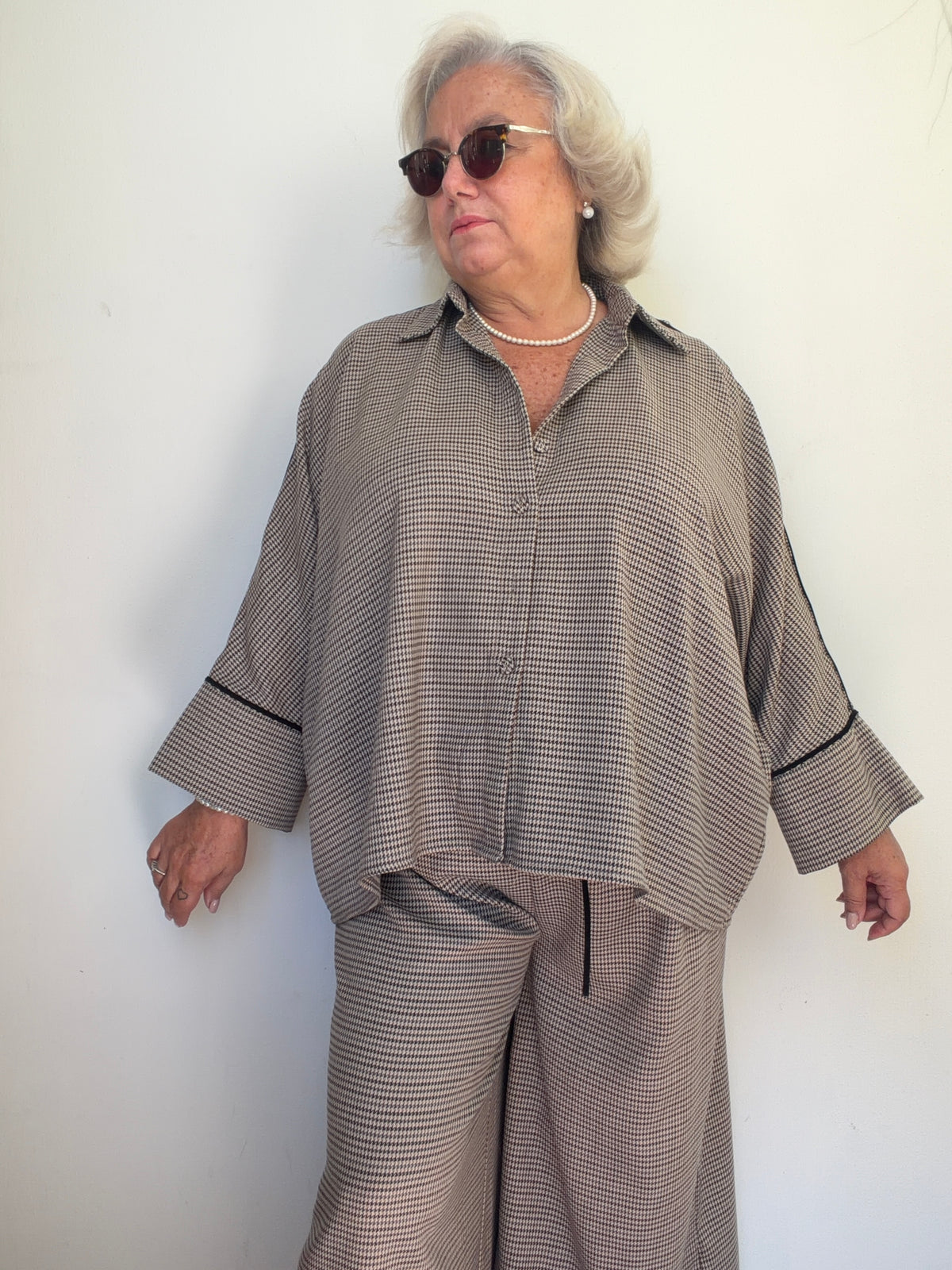 Camicia  Pied-de-Poule
