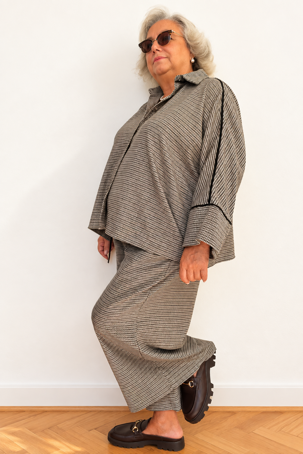 Pantaloni  Pied-de-Poule