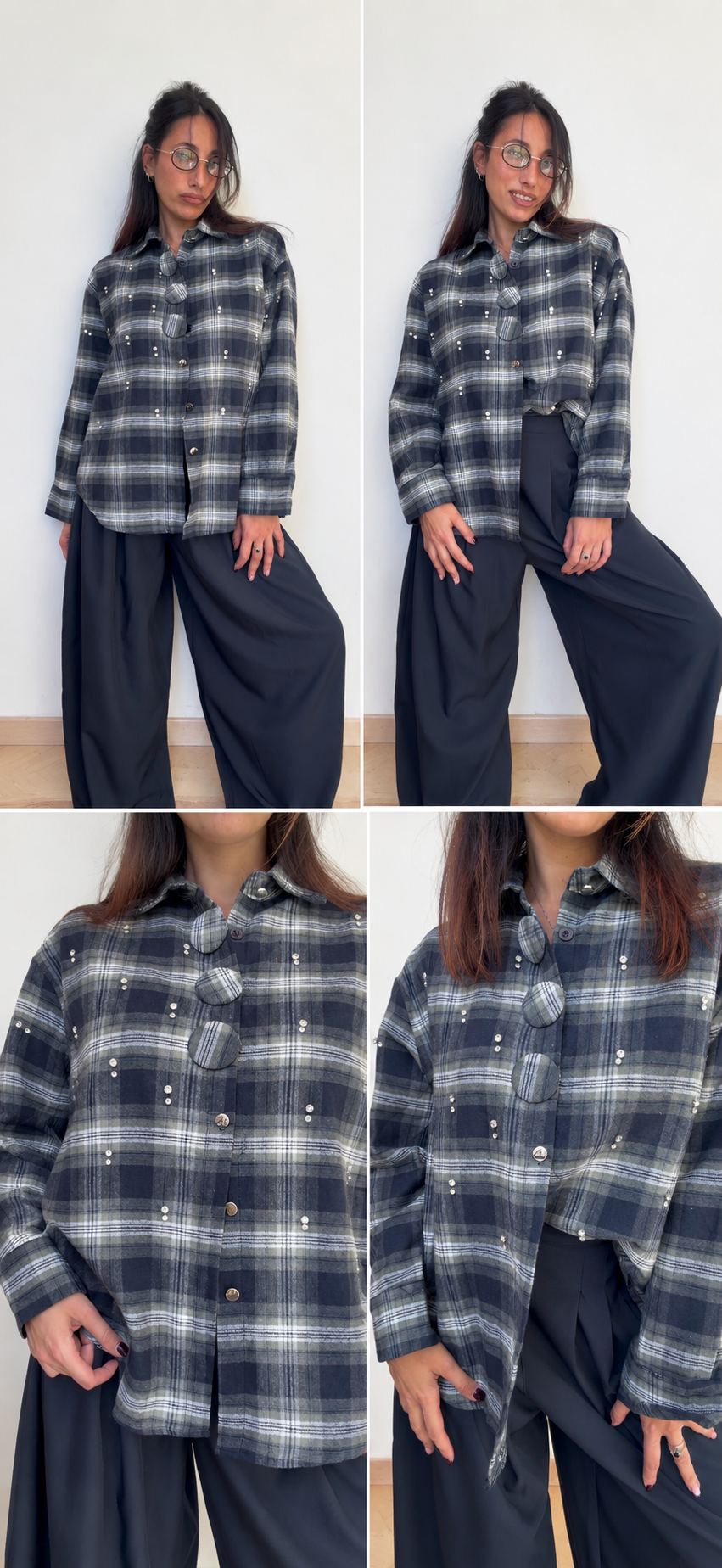 Camicia Tartan Chic