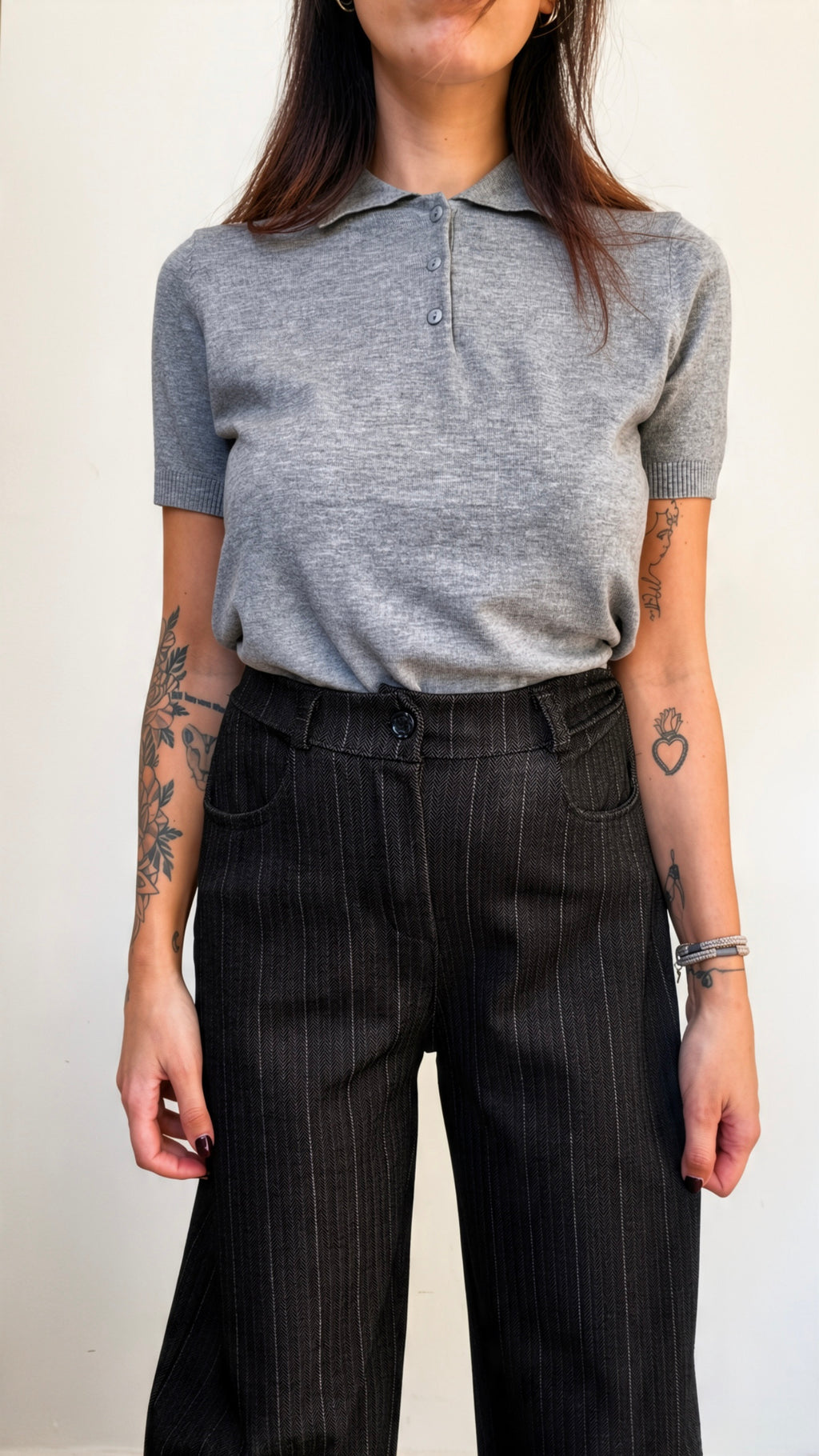 Pantalone gessato