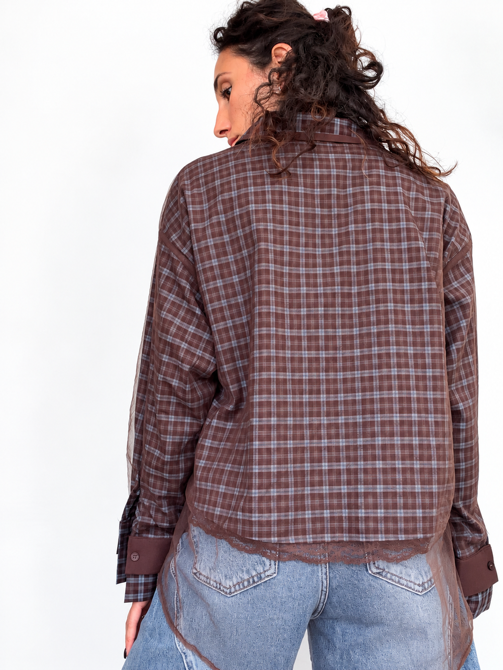 Camicia tulle e quadri