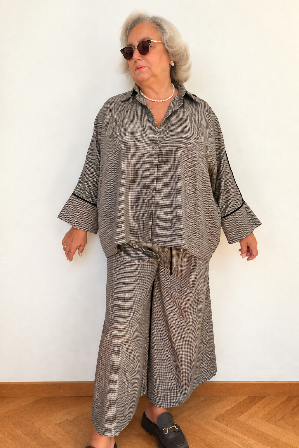 Pantaloni  Pied-de-Poule