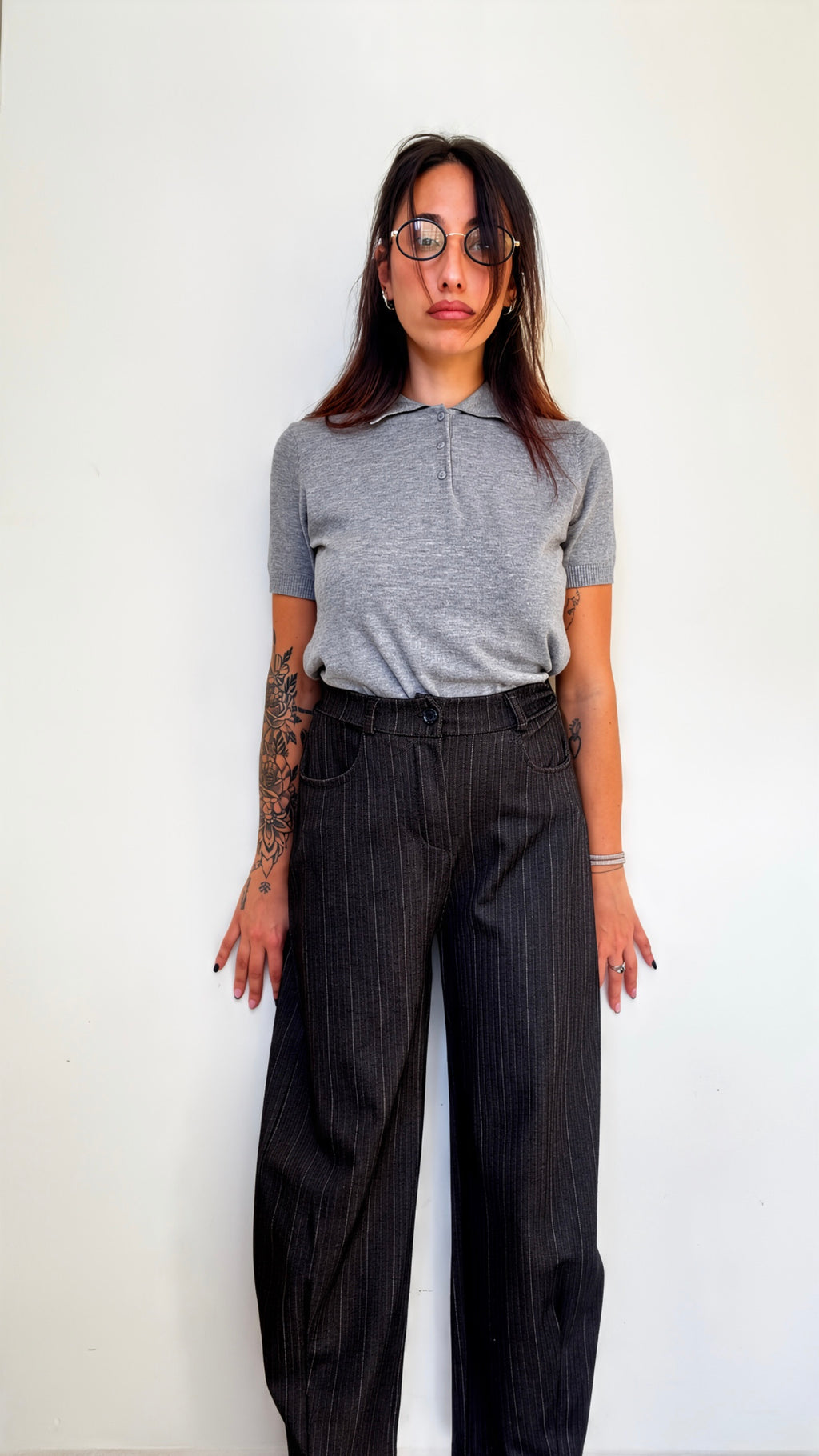 Pantalone gessato