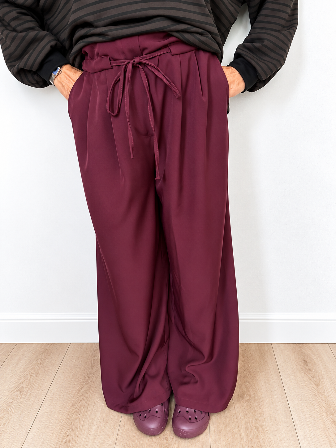 Pantaloni laccio
