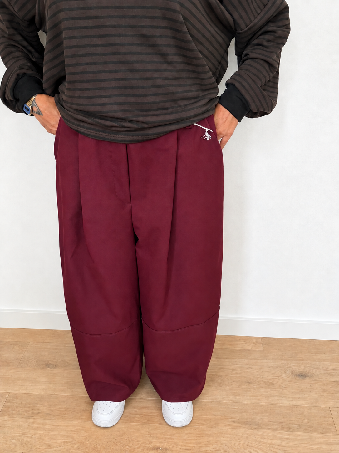 Pantaloni Onda over