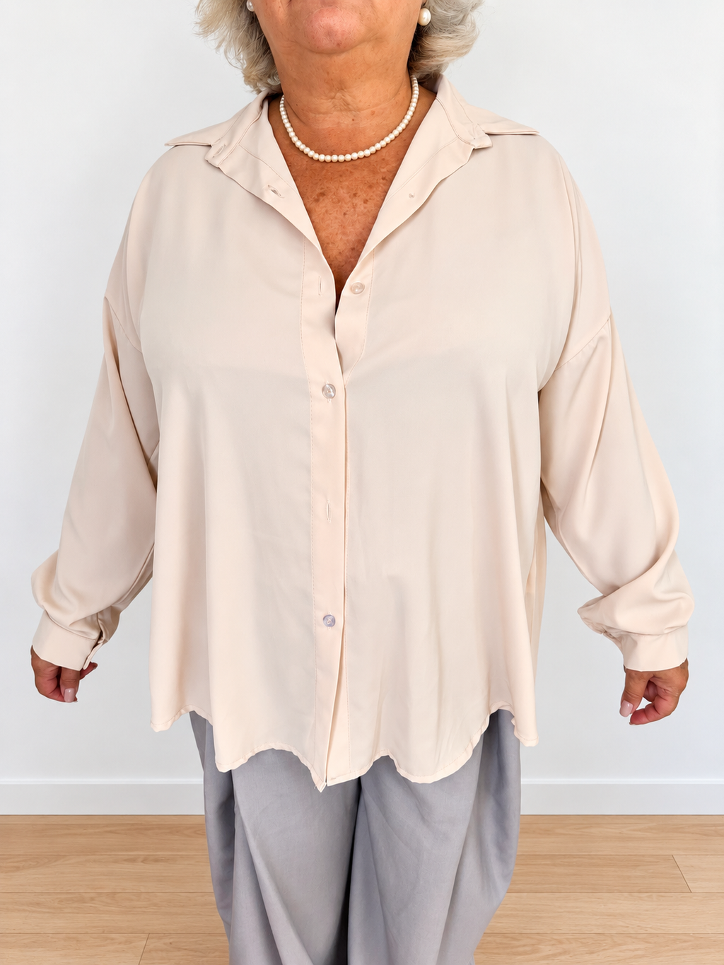 Camicia plissè