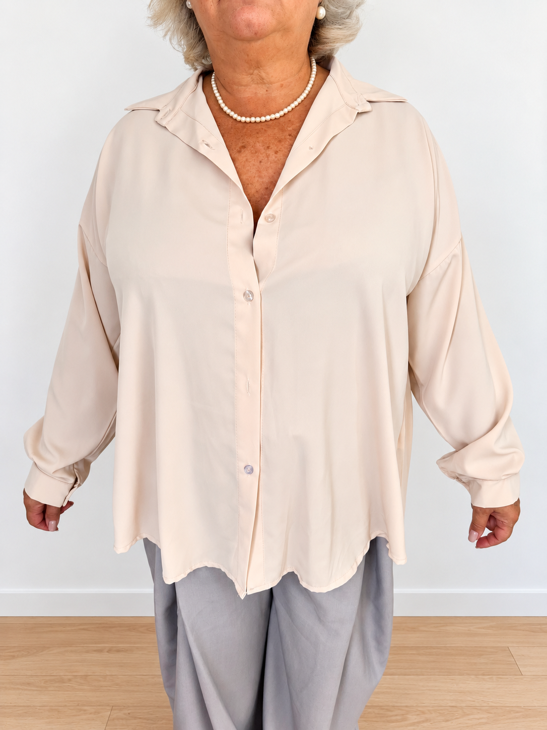 Camicia plissè
