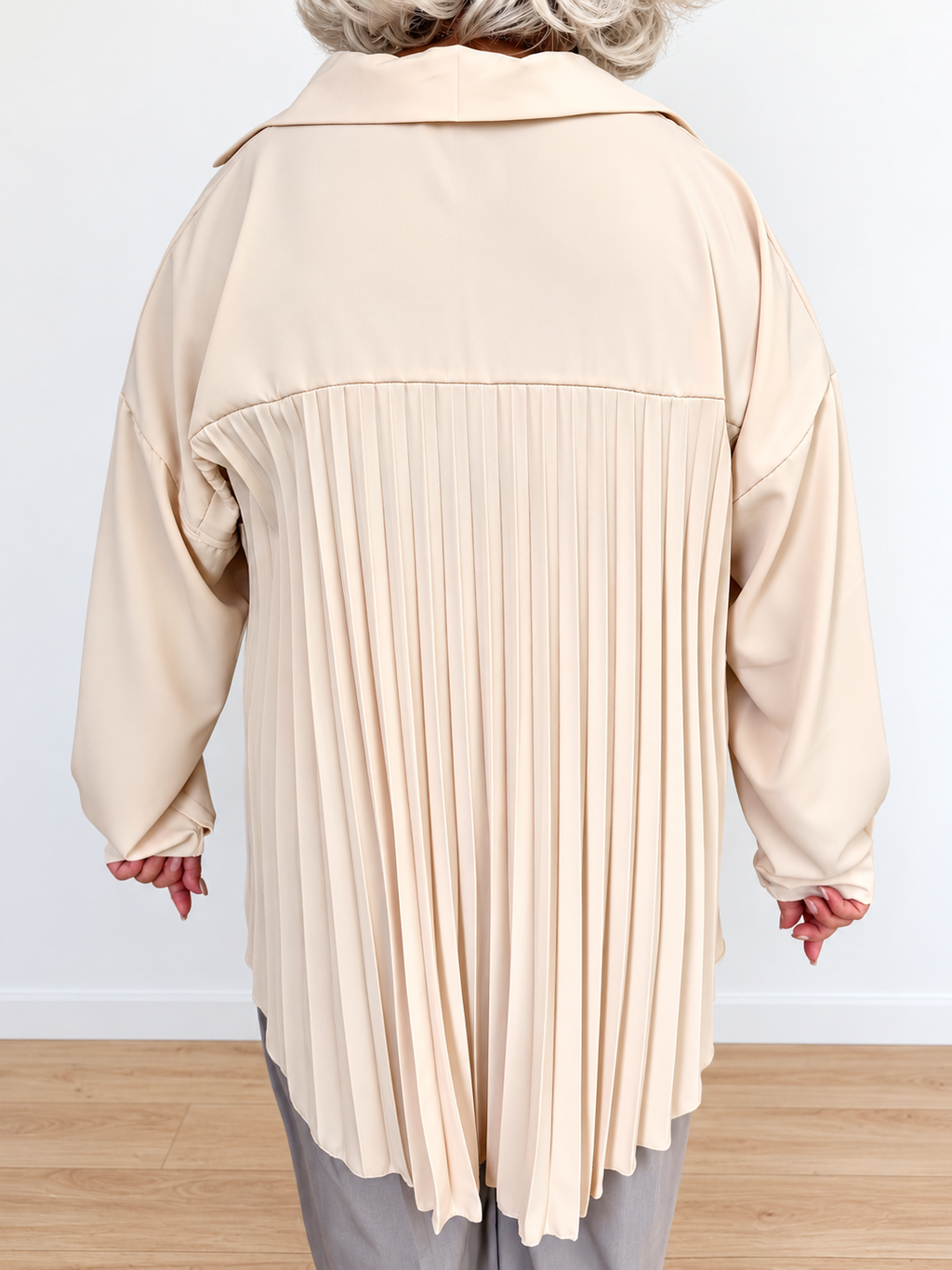 Camicia plissè