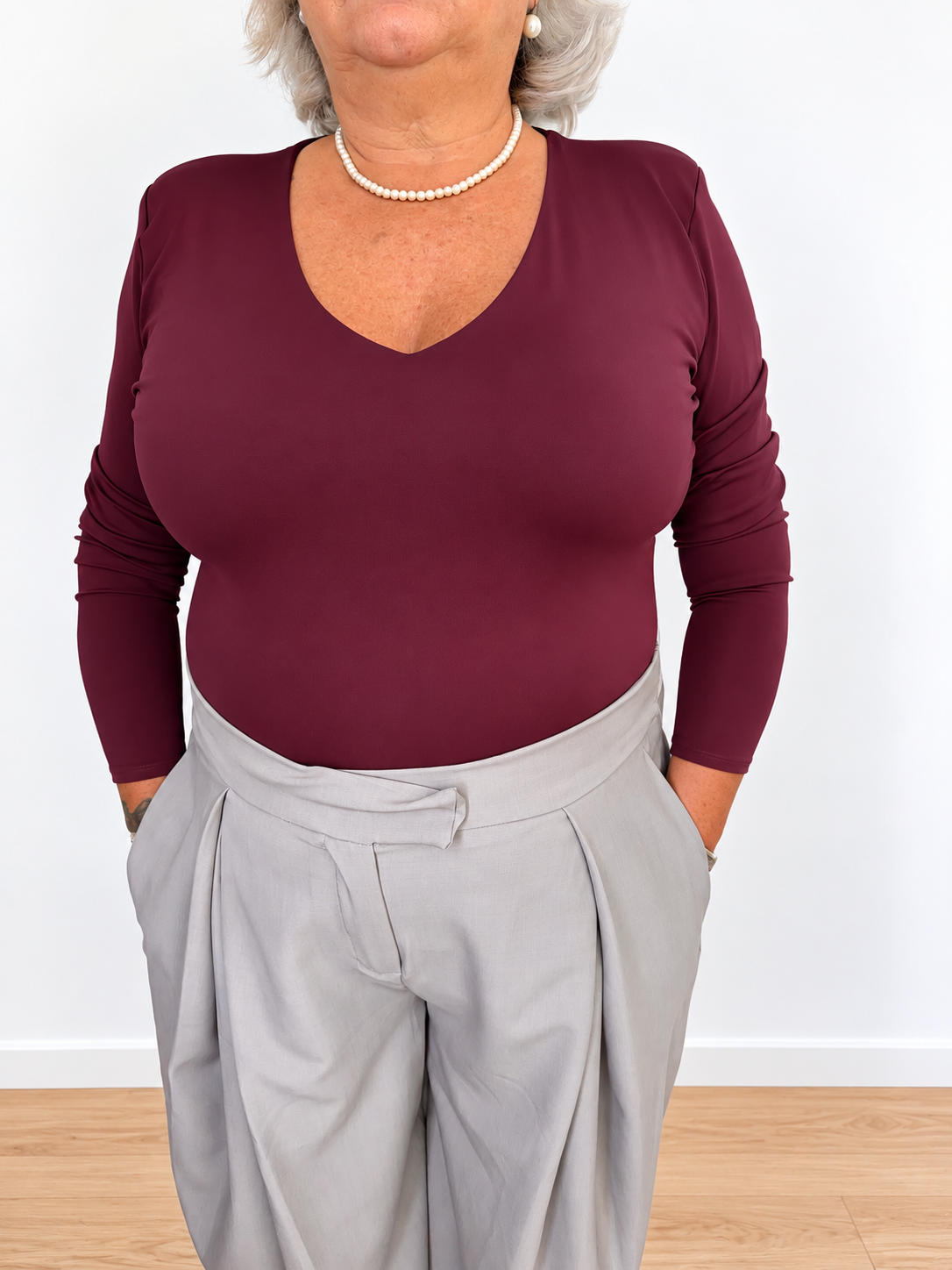 Body curvy bordeaux